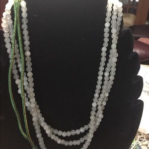 Natural 3Strand Aquamarine 15.00 Firm